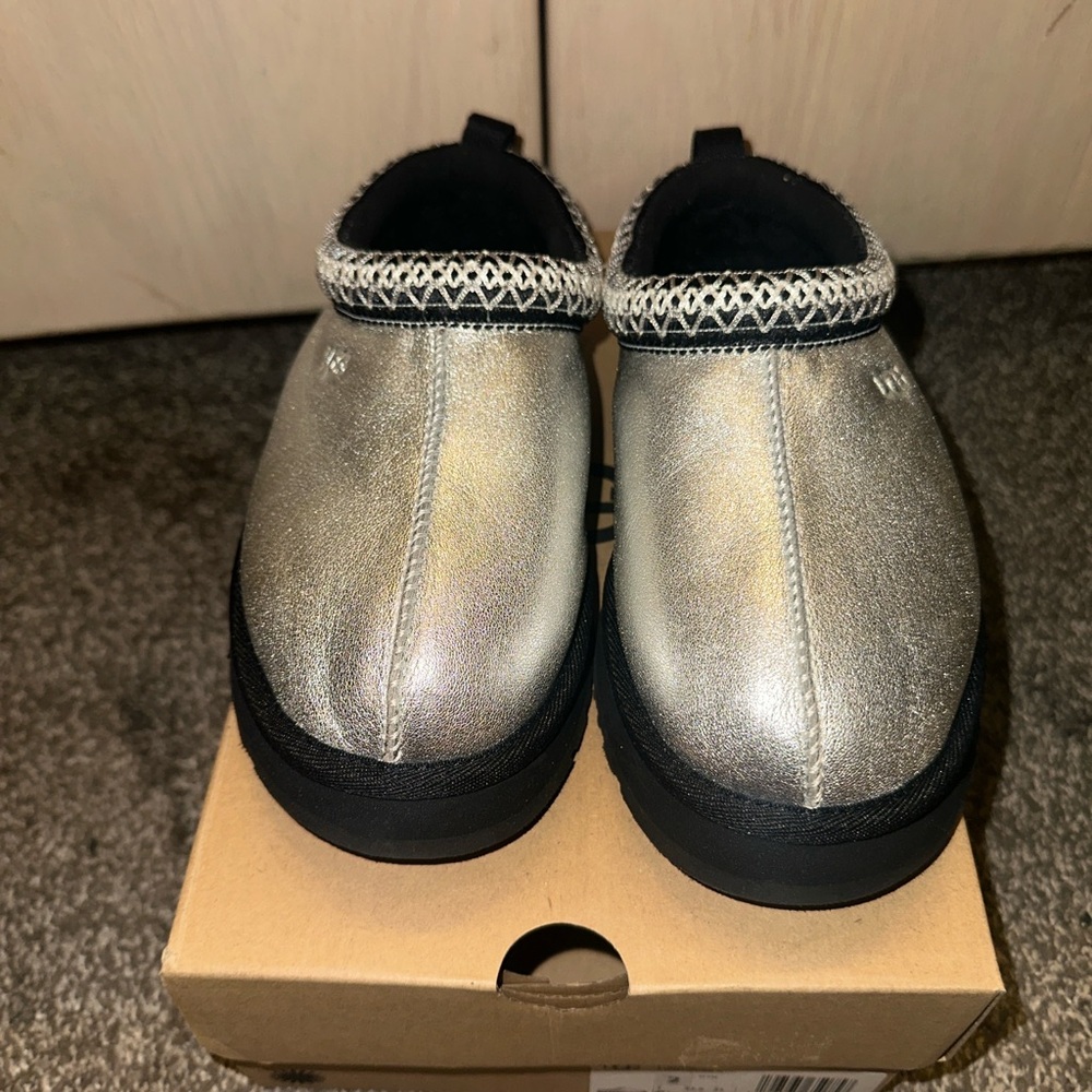 UGG Tasman Leather Slip-On Shoes